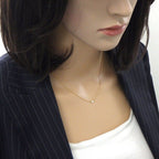 Tiffany & Co Necklace by the Yard Single Diamond 18k Yellow Gold — view 5