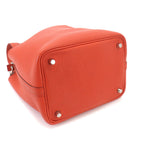 Hermes Picotin Lock 18 PM Hand Bag Taurillon Maurice Terbatie Silver — view 5