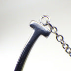 Tiffany & Co Necklace T Smile Small 18k White Gold — view 6