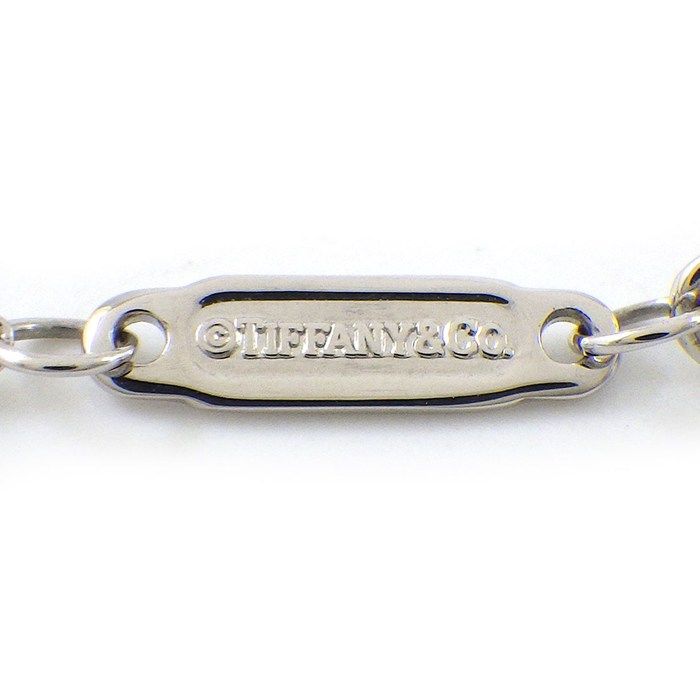 Tiffany & Co Necklace T Smile Small 18k White Gold — view 4