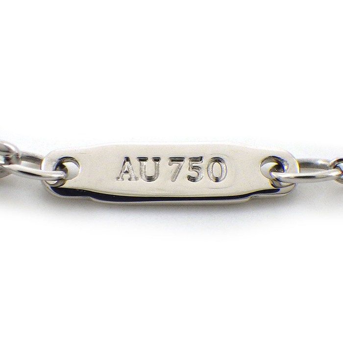 Tiffany & Co Necklace T Smile Small 18k White Gold — view 5