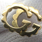 Gucci Earrings Double Studs GG Running Logo 18k Yellow Gold — view 6