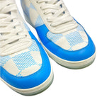 Louis Vuitton Sneakers Leather Rivoli Line White Brown Monogram Pattern — view 4