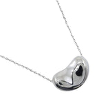 Tiffany & Co Bean Elsa Peretti 925 Sterling Silver Necklace