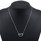 Tiffany & Co Bean Elsa Peretti 925 Sterling Silver Necklace — view 2