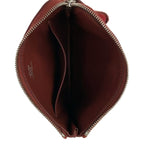 Hermes Pouch Dark Yellow Pink Multi Horse Silver — view 4