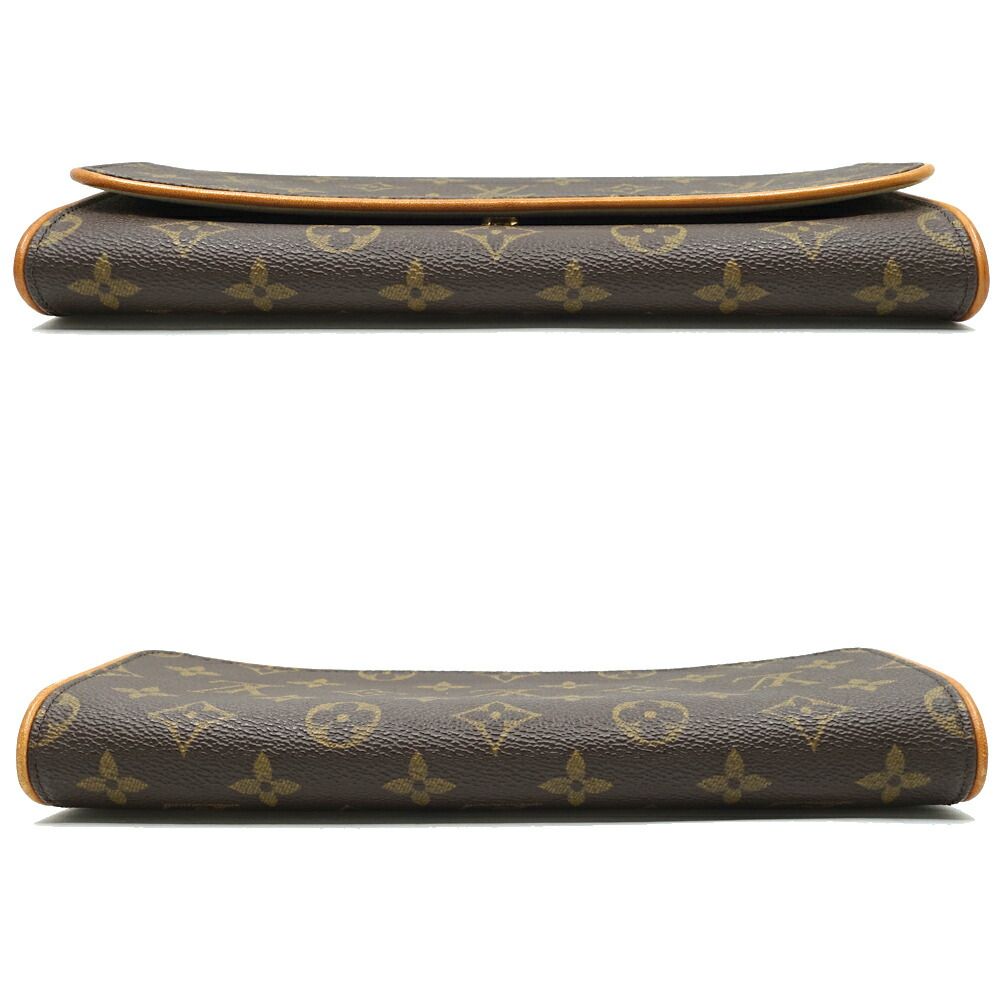 Louis Vuitton Pochette Twin GM Monogram Brown GD Shoulder — view 3