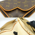 Louis Vuitton Pochette Twin GM Monogram Brown GD Shoulder — view 6