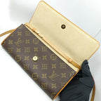 Louis Vuitton Pochette Twin GM Monogram Brown GD Shoulder — view 8