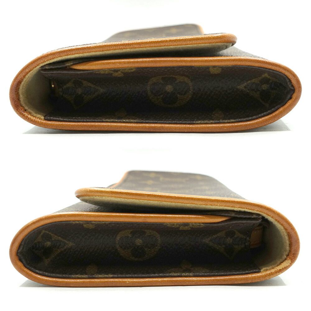 Louis Vuitton Pochette Twin GM Monogram Brown GD Shoulder — view 4