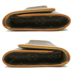 Louis Vuitton Pochette Twin GM Monogram Brown GD Shoulder — view 4