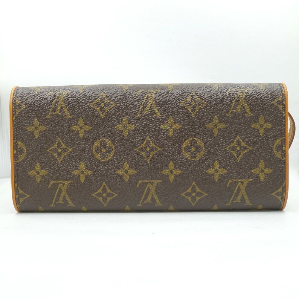 Louis Vuitton Pochette Twin GM Monogram Brown GD Shoulder — view 2