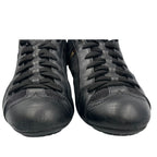 Louis Vuitton Sneakers Leather with Logo Suede Black — view 5