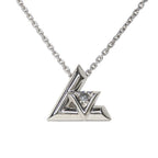 Louis Vuitton Pendant LV Volt One GM Diamond White Gold Polished