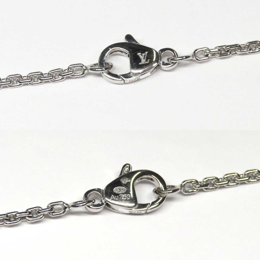 Louis Vuitton Pendant LV Volt One GM Diamond White Gold Polished — view 7