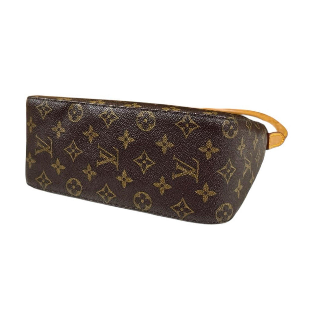 Louis Vuitton Looping Monogram Shoulder Bag Canvas Brown — view 5