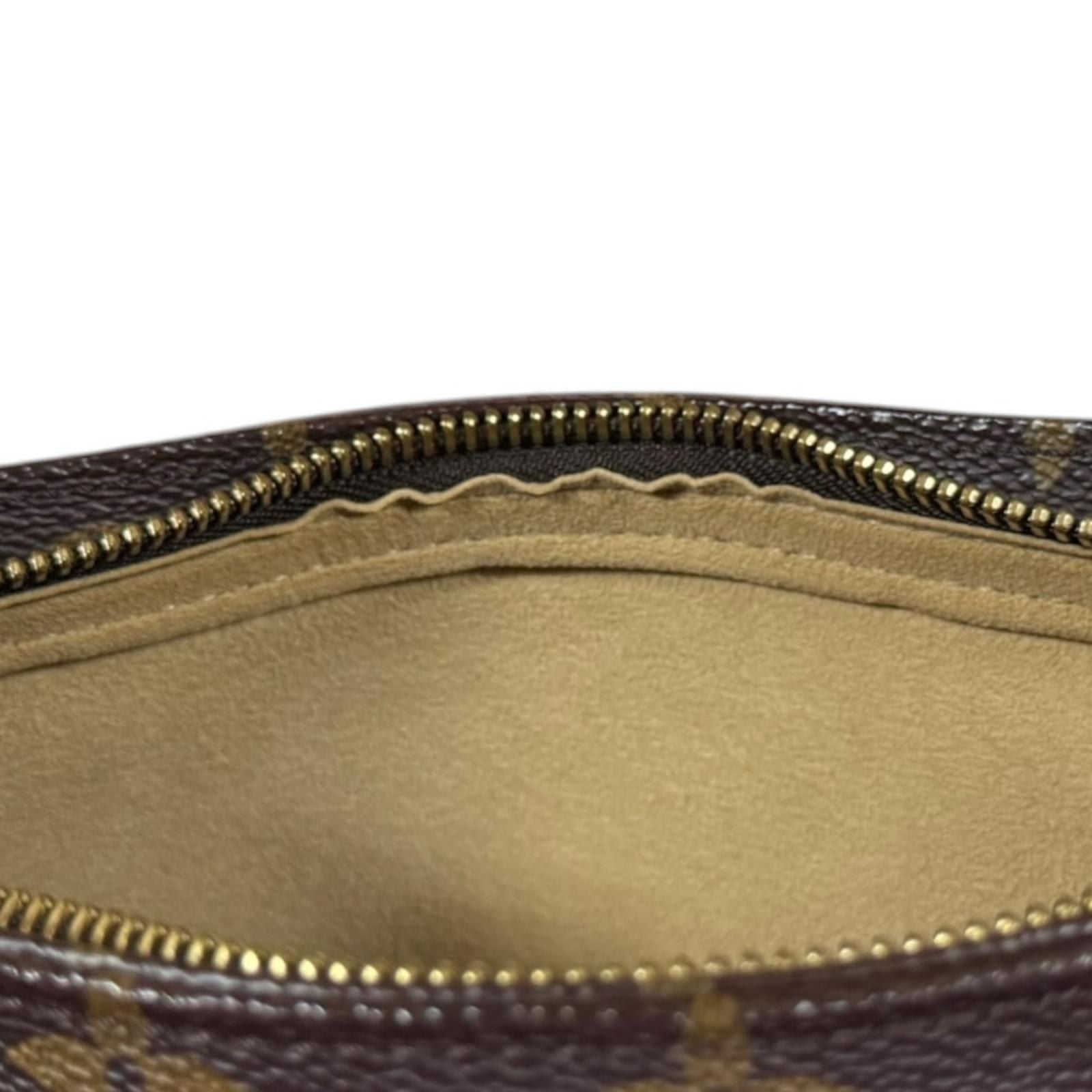Louis Vuitton Looping Monogram Shoulder Bag Canvas Brown — view 8