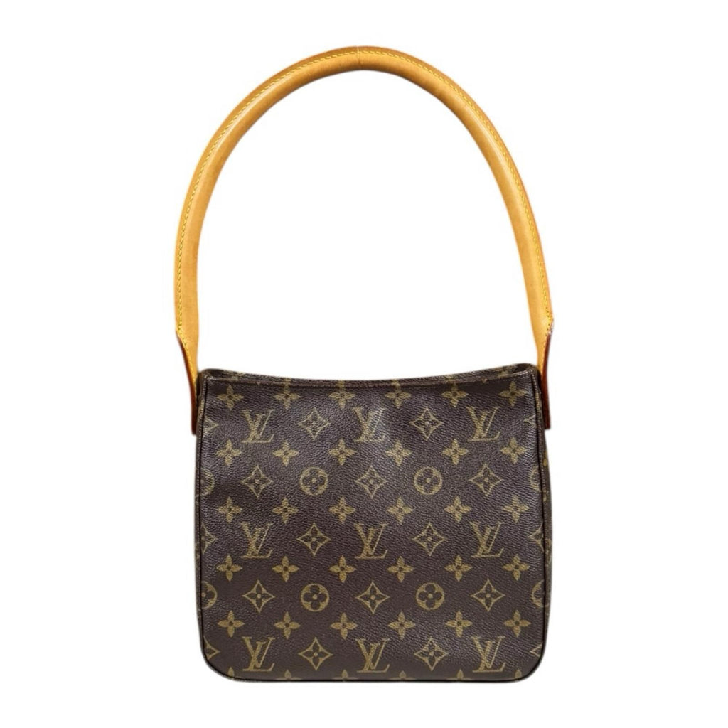 Louis Vuitton Looping Monogram Shoulder Bag Canvas Brown — view 3