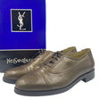 Saint Laurent Business Shoes Leather Green