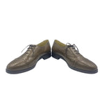 Saint Laurent Business Shoes Leather Green — view 3