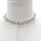 Hermes Chaine D'ancre GM 29 Links Necklace Silver — view 2
