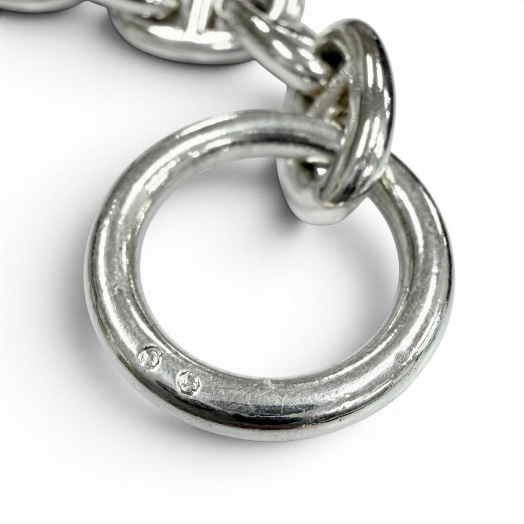 Hermes Chaine D'ancre GM 29 Links Necklace Silver — view 6
