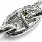 Hermes Chaine D'ancre GM 29 Links Necklace Silver — view 5