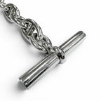 Hermes Chaine D'ancre GM 29 Links Necklace Silver — view 7