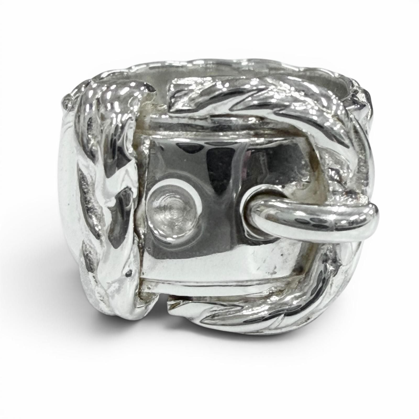 Hermes Vintage Diane 925 Ring Silver — view 2