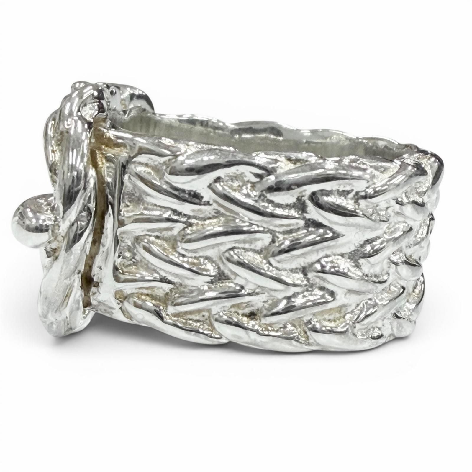 Hermes Vintage Diane 925 Ring Silver — view 3