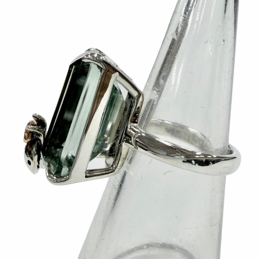 Tiffany & Co Return to Love Bugs Green Quo Ladybug Ring Silver Clear JP — view 3