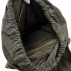 Celine Canvas Partial Leather Logo All Over Pattern Trekking Backpack Khaki — view 8