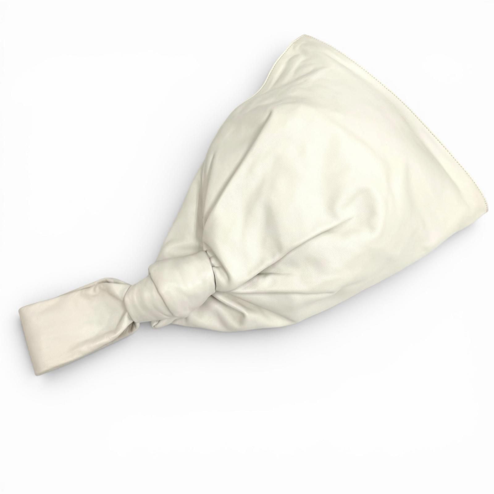Bottega Veneta Mini the Twist Leather Handbag White — view 8