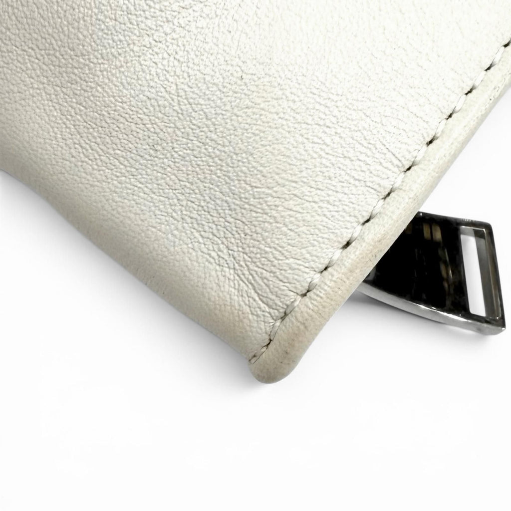 Bottega Veneta Mini the Twist Leather Handbag White — view 6
