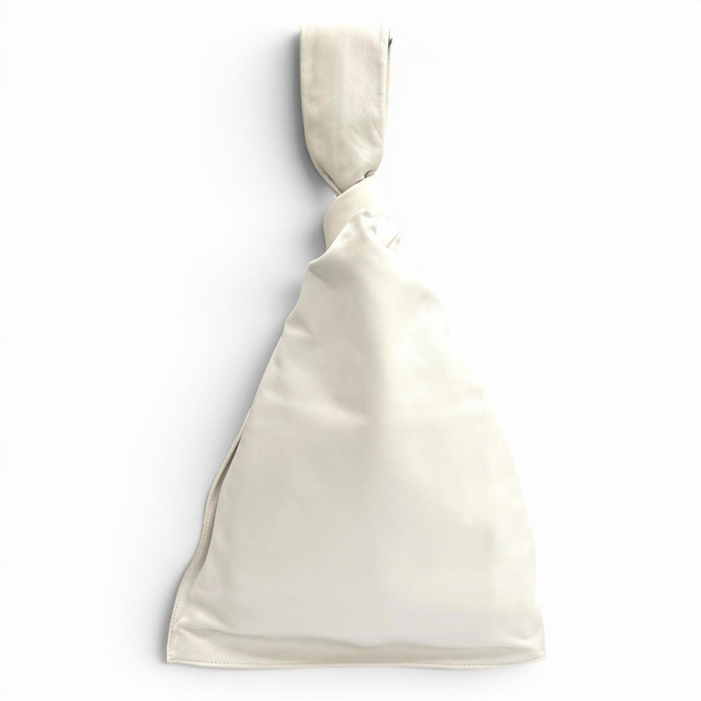 Bottega Veneta Mini the Twist Leather Handbag White — view 3