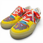 Louis Vuitton LV Ori Line Canvas Suede Monogram Low Cut Sneakers Multicolor 8