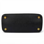 Prada Galleria Small Saffiano Leather 2-Way Shoulder Bag Black Gold — view 3