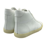 Celine High Cut Sneakers Leather with Logo White — view 6