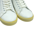 Celine High Cut Sneakers Leather with Logo White — view 5