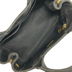 Prada Tote Canapa Black Ivory — view 7