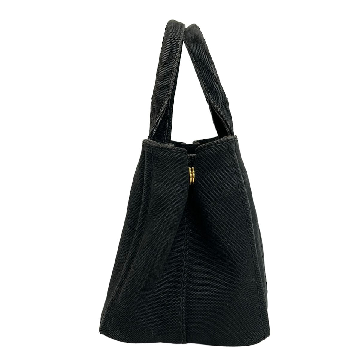 Prada Tote Canapa Black Ivory — view 2