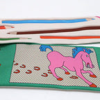 Hermes Heaven Twill Scarf Come on Get Out Your Colored Pencils! Carre Libre a — view 9
