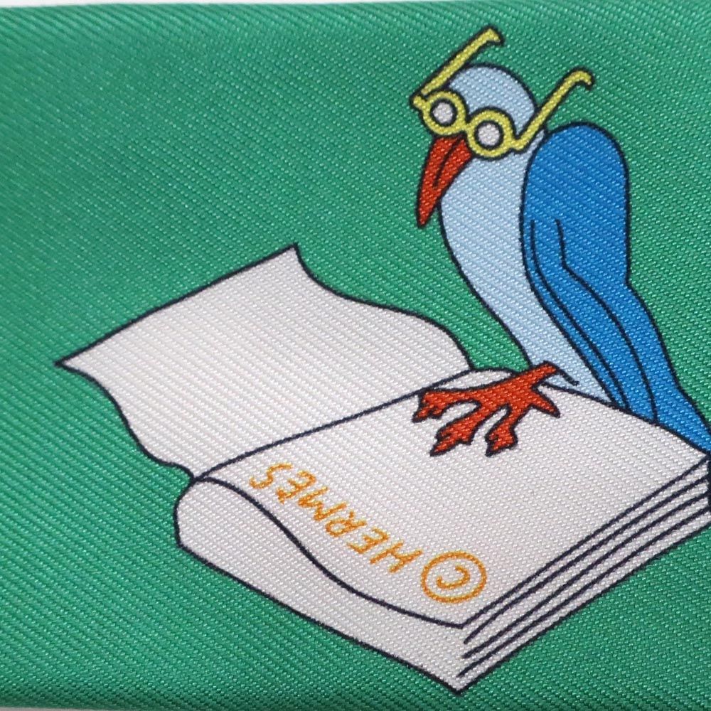 Hermes Heaven Twill Scarf Come on Get Out Your Colored Pencils! Carre Libre a — view 7