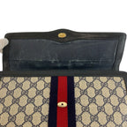 Gucci Vintage Sherry Line GG Supreme Canvas 41 014 30 Clutch — view 6