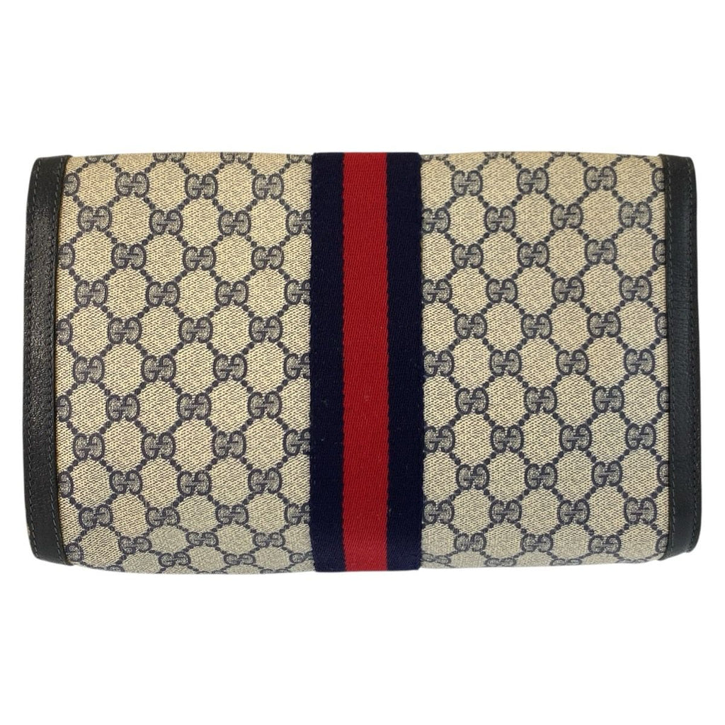 Gucci Vintage Sherry Line GG Supreme Canvas 41 014 30 Clutch — view 2