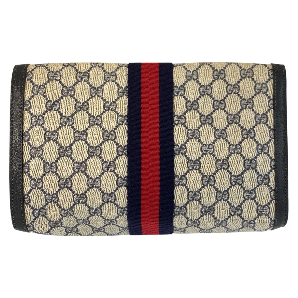 Gucci Vintage Sherry Line GG Supreme Canvas 41 014 30 Clutch — view 2