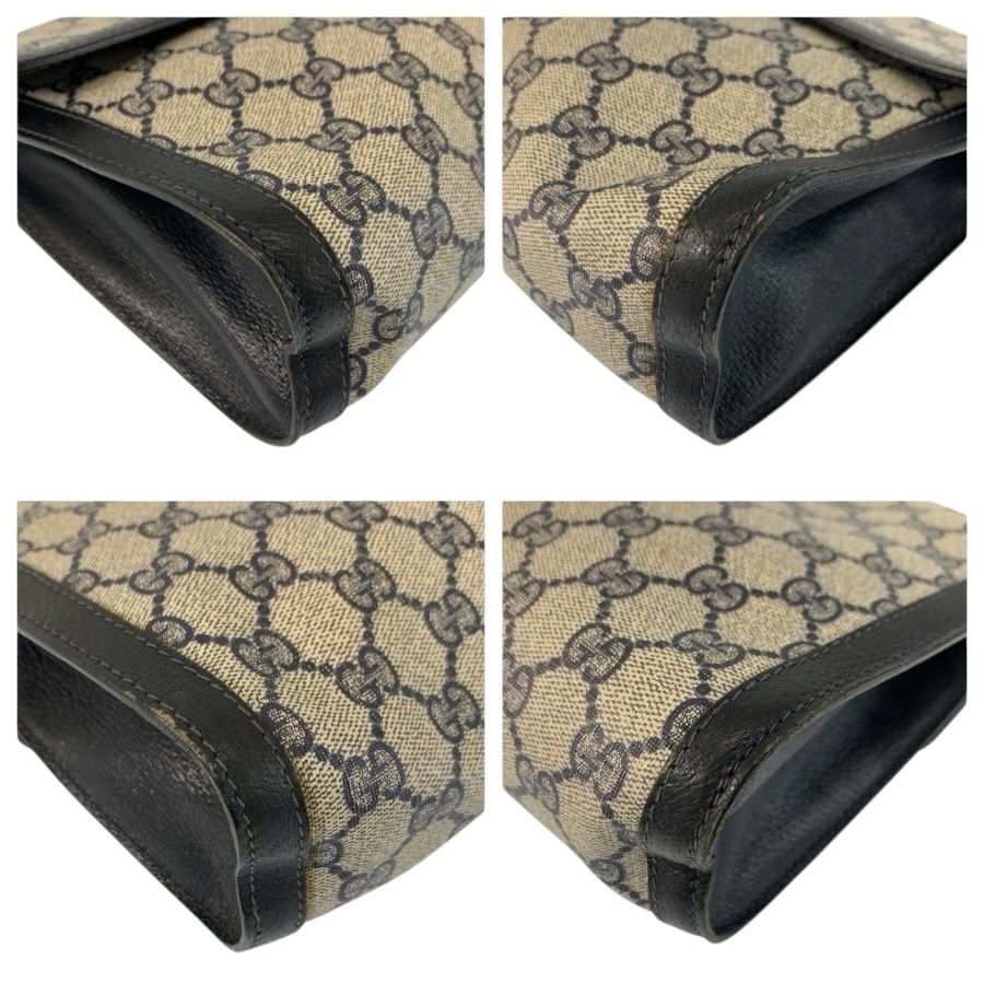 Gucci Vintage Sherry Line GG Supreme Canvas 41 014 30 Clutch — view 4