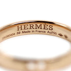 Hermes 18k Pink Gold Hera Cles Ring — view 5