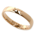 Hermes 18k Pink Gold Hera Cles Ring