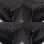 Louis Vuitton Gaston Wearable Wallet Shoulder Bag Monogram Shadow Black — view 5